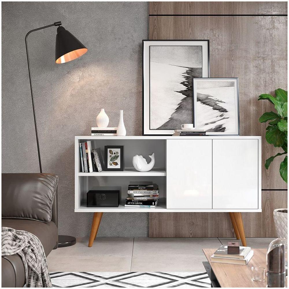 Buffet Com 2 Portas E 4 Pés Palito 120cm