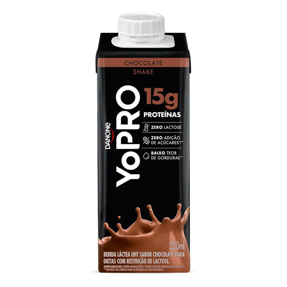 Miniatura Bebida Láctea YoPro Protein Chocolate 250ml