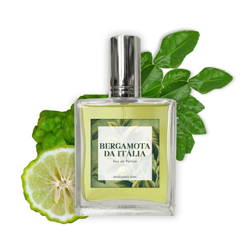 Miniatura Perfume Bergamota Da Itália Masculino 50Ml Natural E Vegano