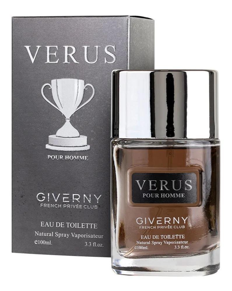 Miniatura Perfume Masculino Giverny Verus Pour Homme Toilette 100Ml