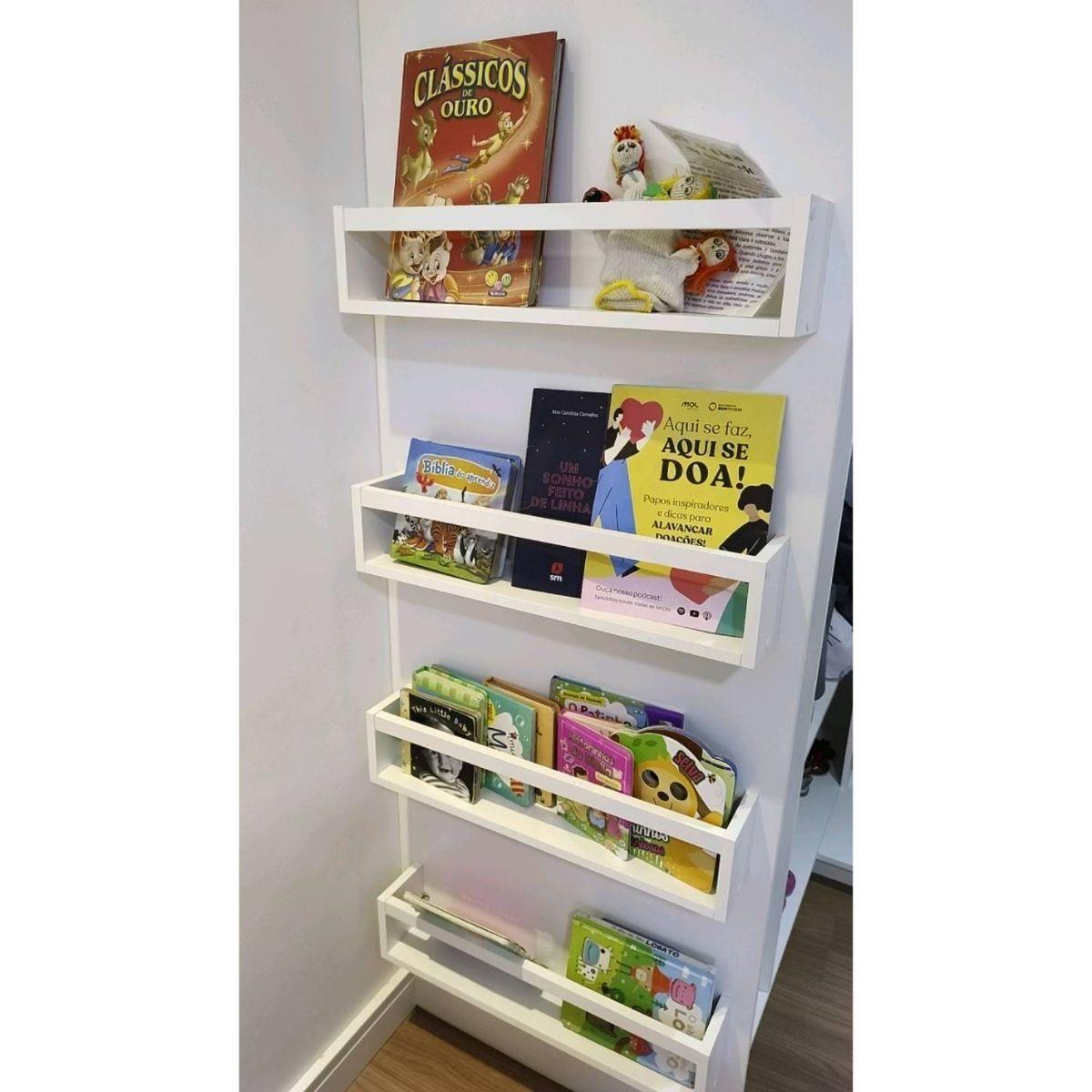 Miniatura Quit Prateleiras Organizadoras Livros Criança Estante