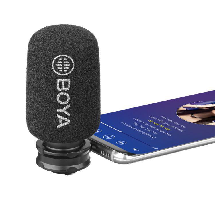 Miniatura Microfone Boya By-Dm100 Para Smartphone