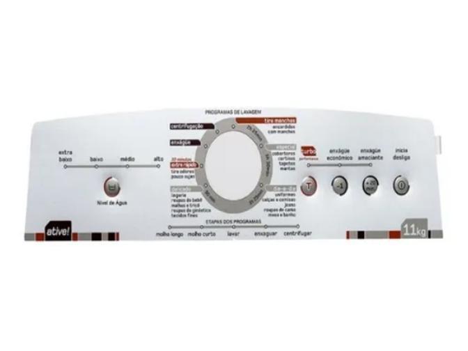 Miniatura Adesivo Membrana Lavadora Brastemp Bwl11Abana Bwl11Abbn 11Kg