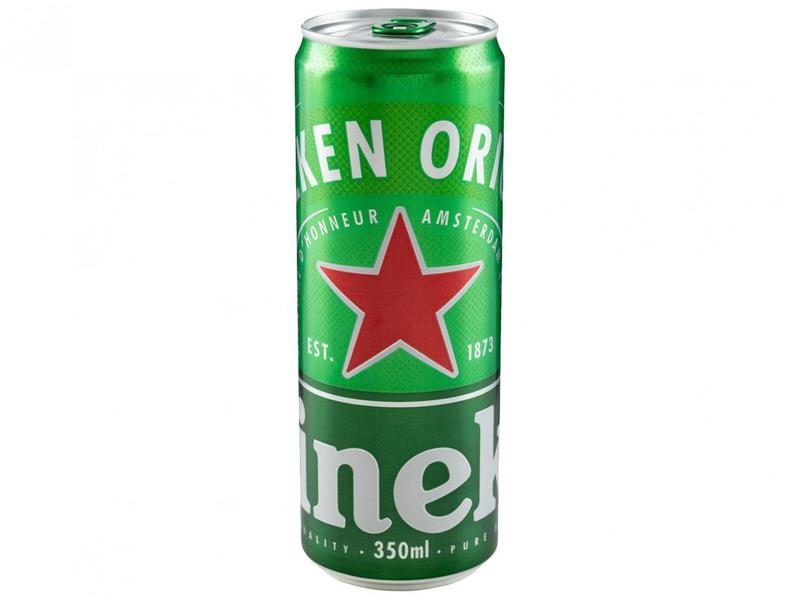 Miniatura Cerveja Heineken Lata 350ml 12 Unidades