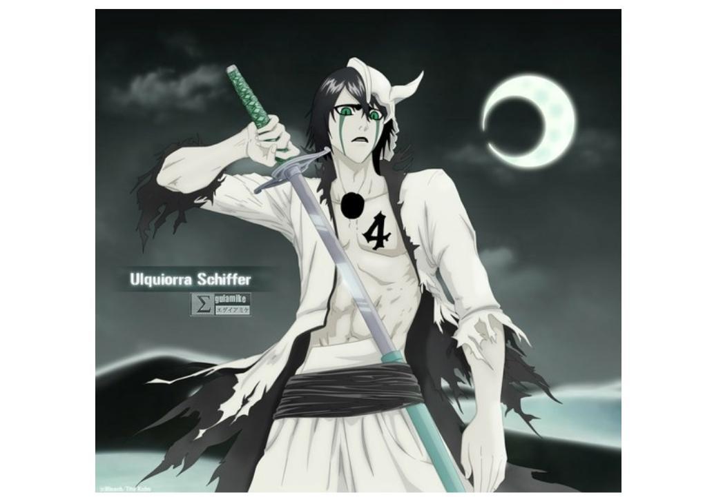 Miniatura Tat. Temp. Cosplay Bleach Ulquiorra Schiffer 4 - Anime 10x4cm