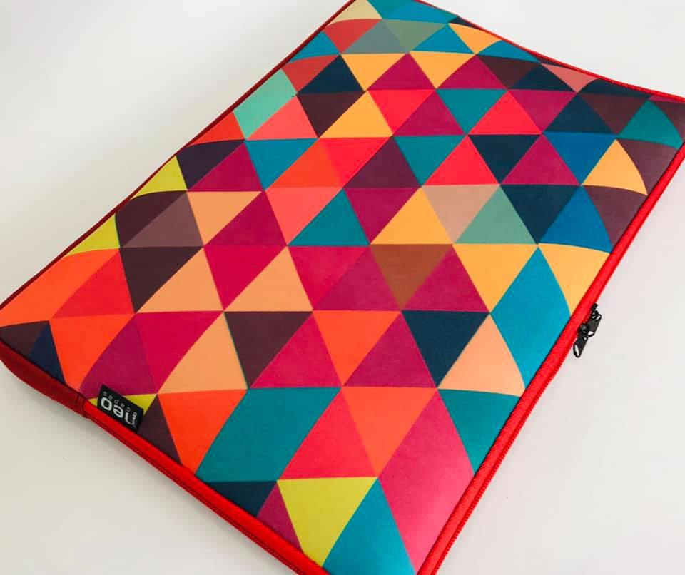 Miniatura Capa Case Para Notebook Vermelho 15.6 Neoprene Barato