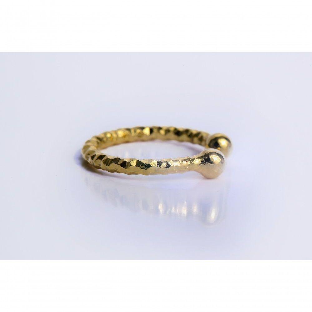 Miniatura Piercing Fake Folheado Em Ouro 18K