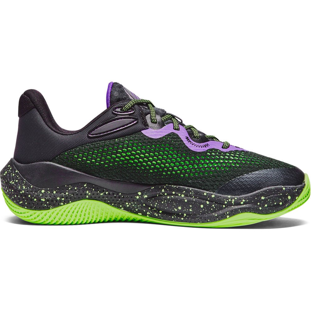 Tênis de Basquete Under Armour Curry Splash 24 38 Roxo