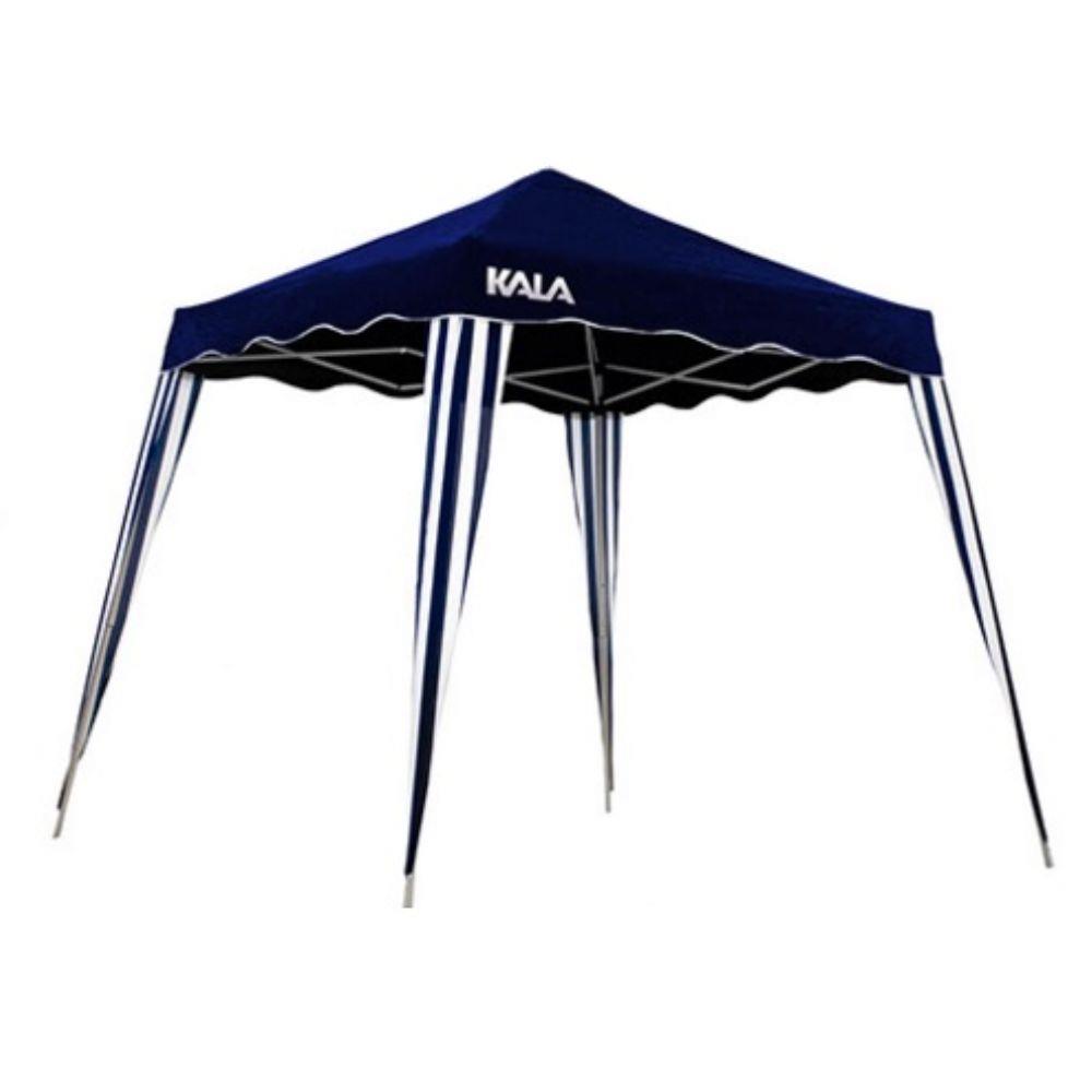 Miniatura Tenda Gazebo Dobrável 3x3 Azul Kala