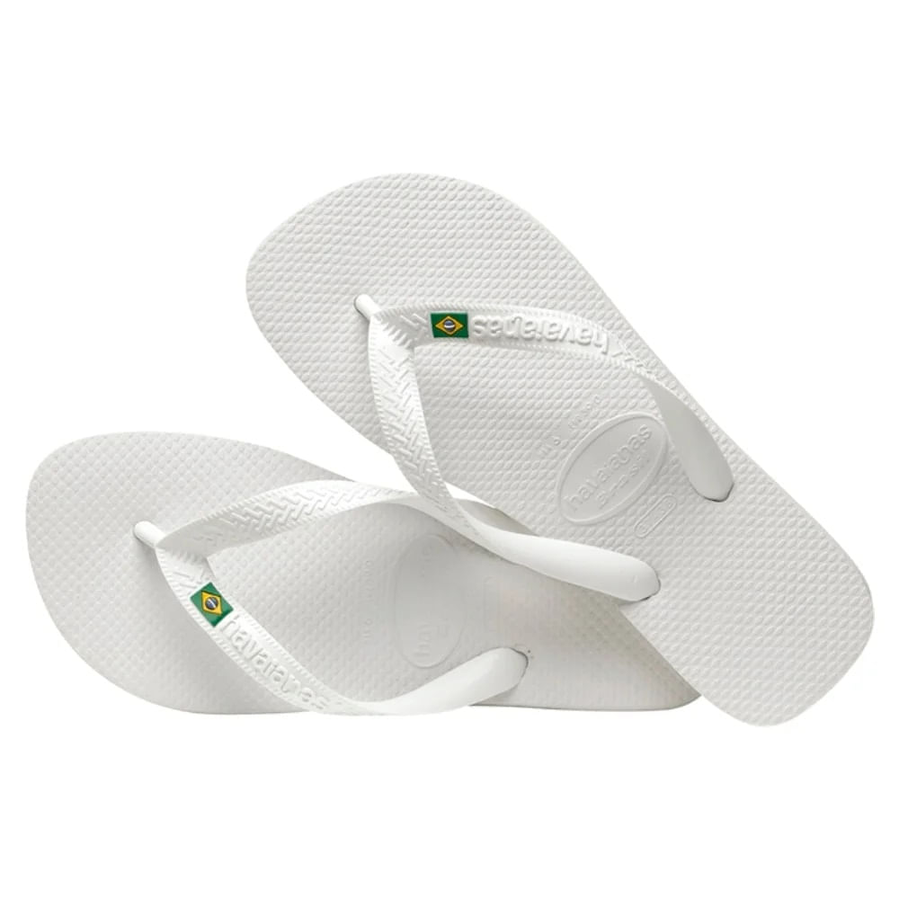 Miniatura Sandália Havaianas Brasil Branca 37/38