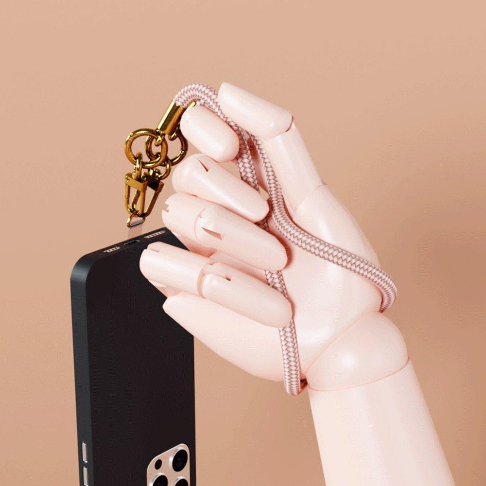 Miniatura Phone Strap - Alça Universal P/ Smartphone - Rosa