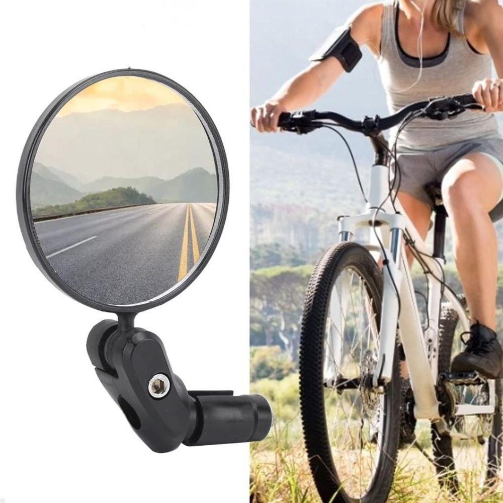 Kit 2 Peças Espelho Retrovisor Giratório 360° Lorben Bike Guidão Bicicleta Articulado Segurança