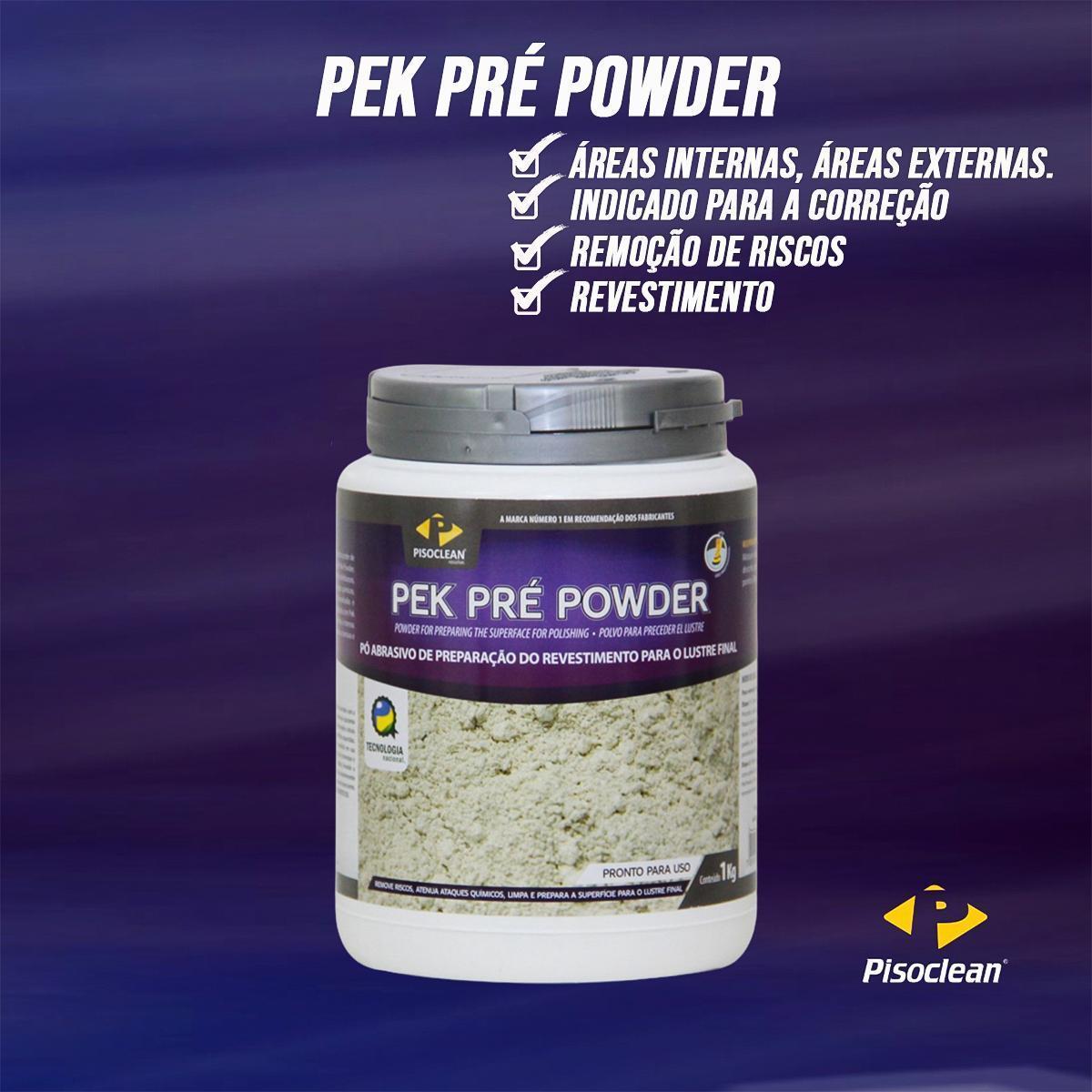 Miniatura Pek Pre Powder 1Kg Pó Para Preparar Para O Polimento