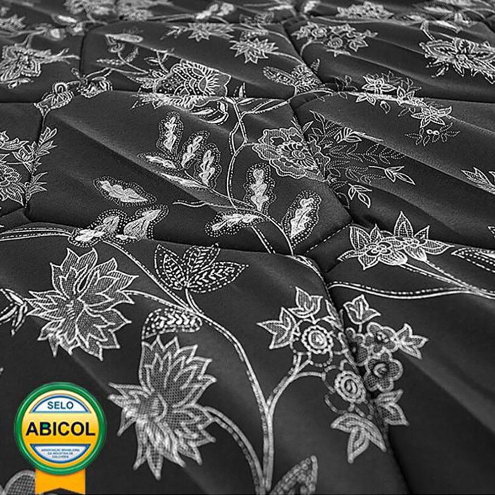 Cama Box Baú Casal Herval Troya, 66x138x188 cm, Molas Bonnel