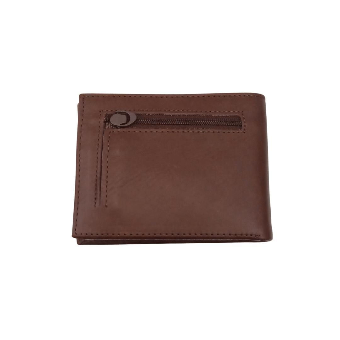 Miniatura Carteira Social Brown Masculina Em Couro