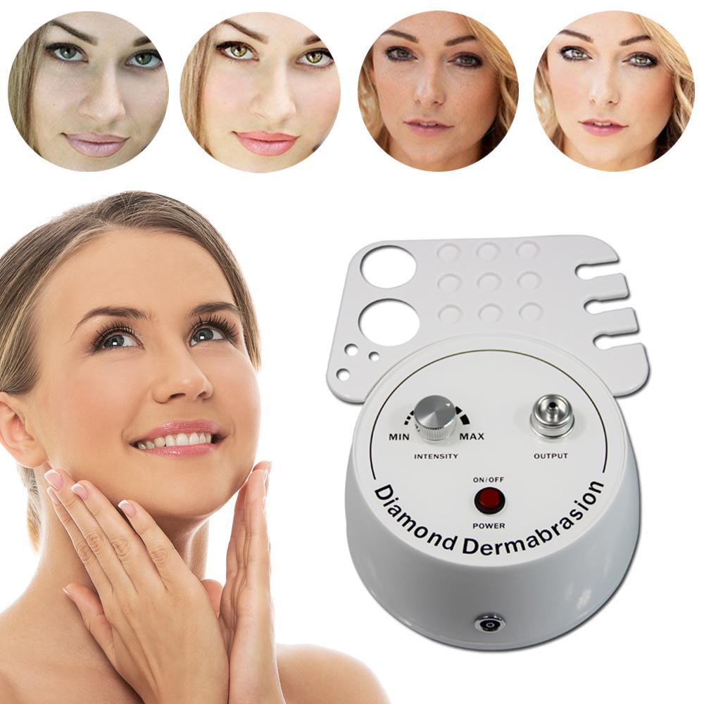 Aparelho Vácuo Peeling Diamante Dermabrasão Pele Rosto 3Em1