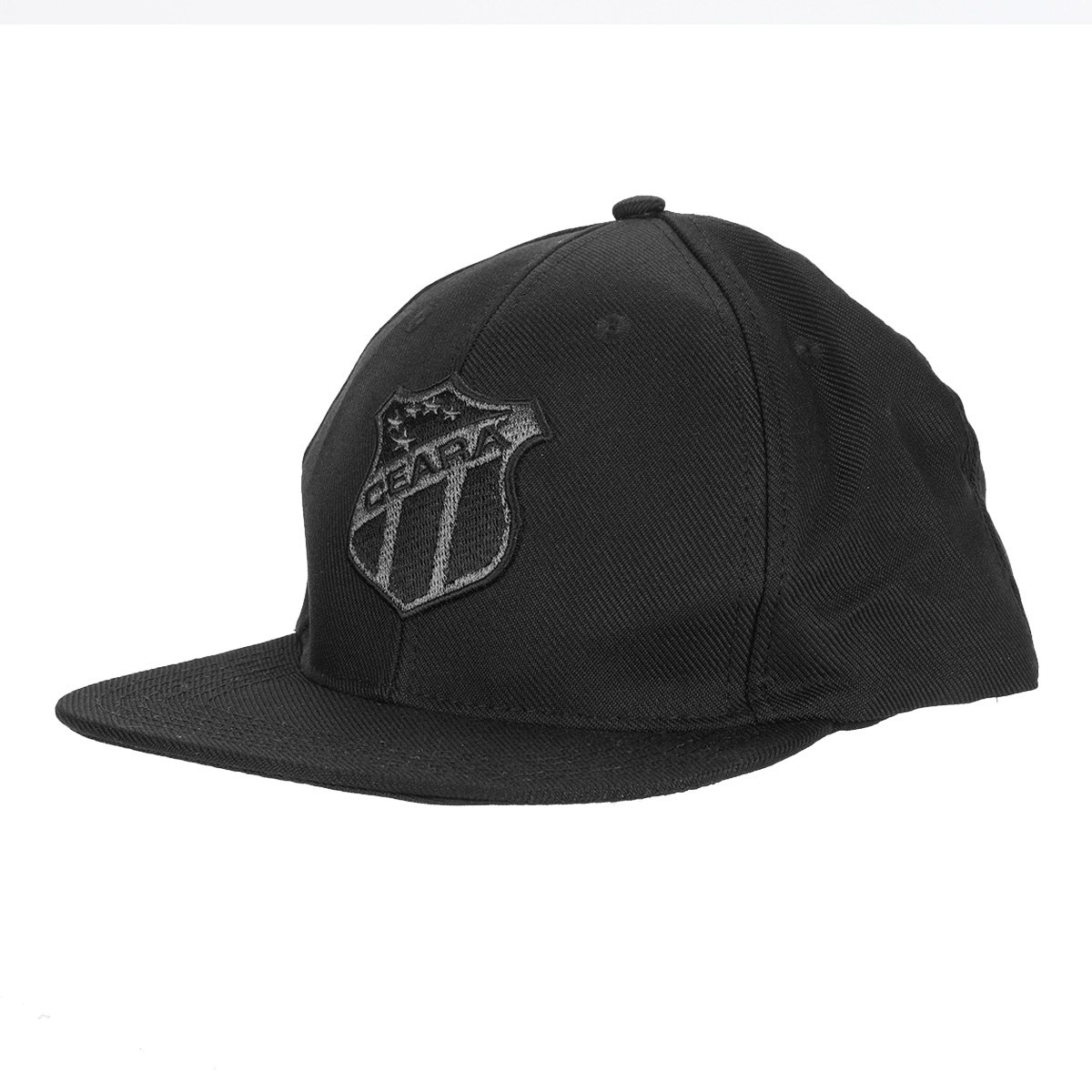 Miniatura Boné Ceará Aba Reta Snapback Preto