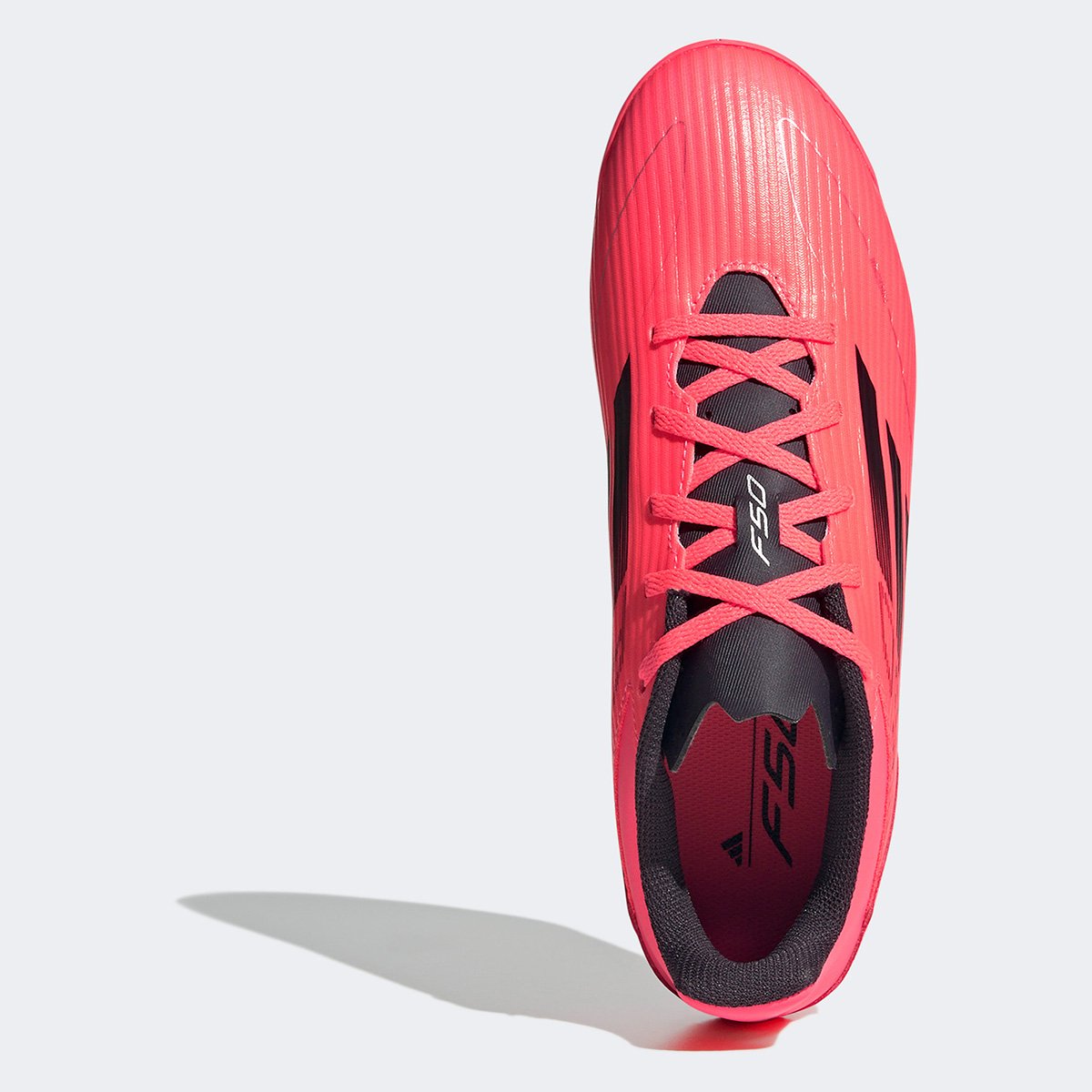 Miniatura Chuteira Futsal Adidas F50 Club Unissex Rosa+Preto - 41