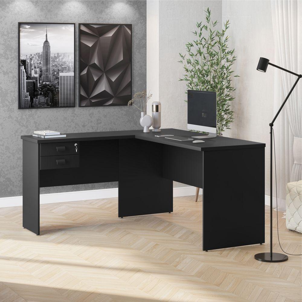 Jogo De Escritorio Parade Preto