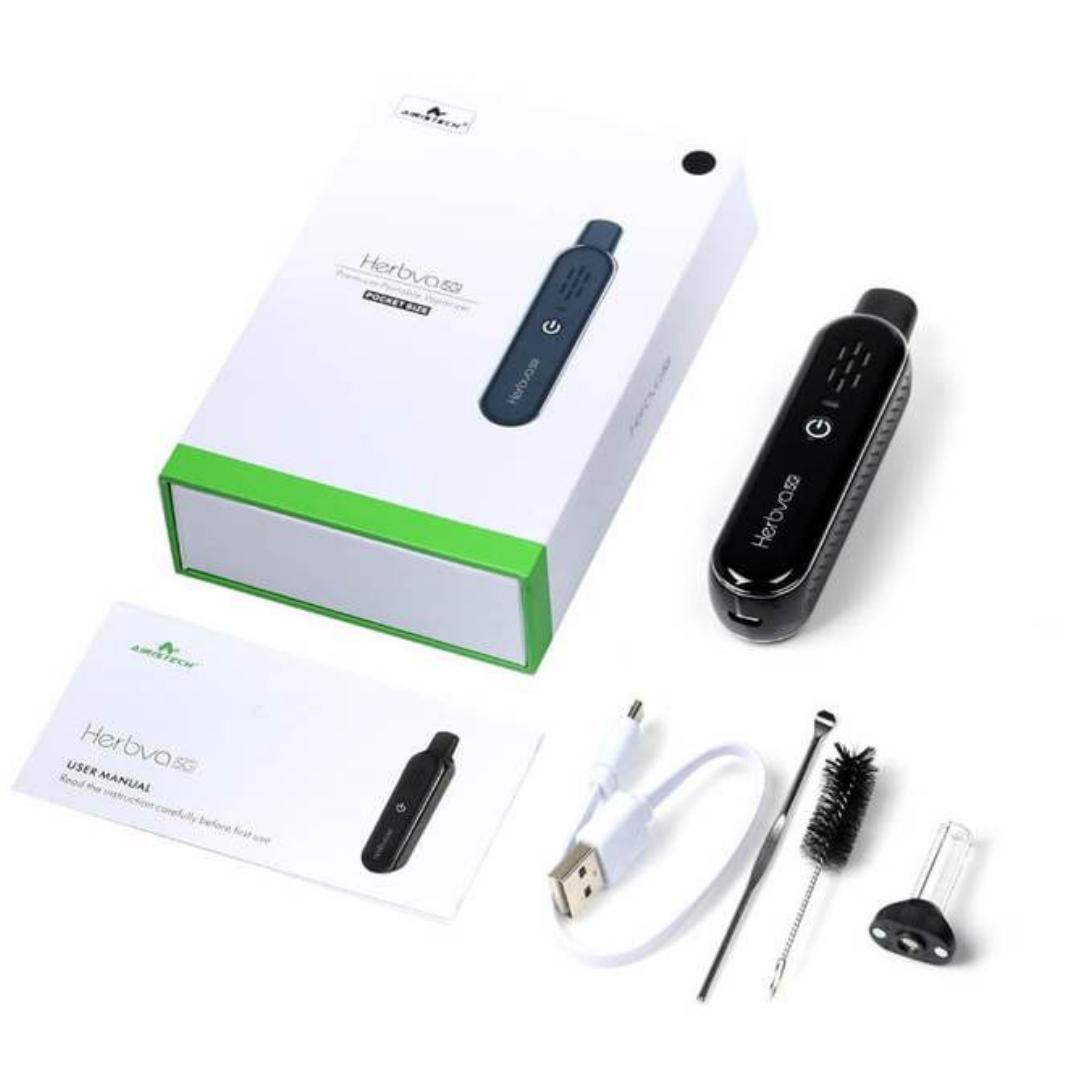 Miniatura Vaporizador Facial Herbva 5G Airistech Ervas Secas