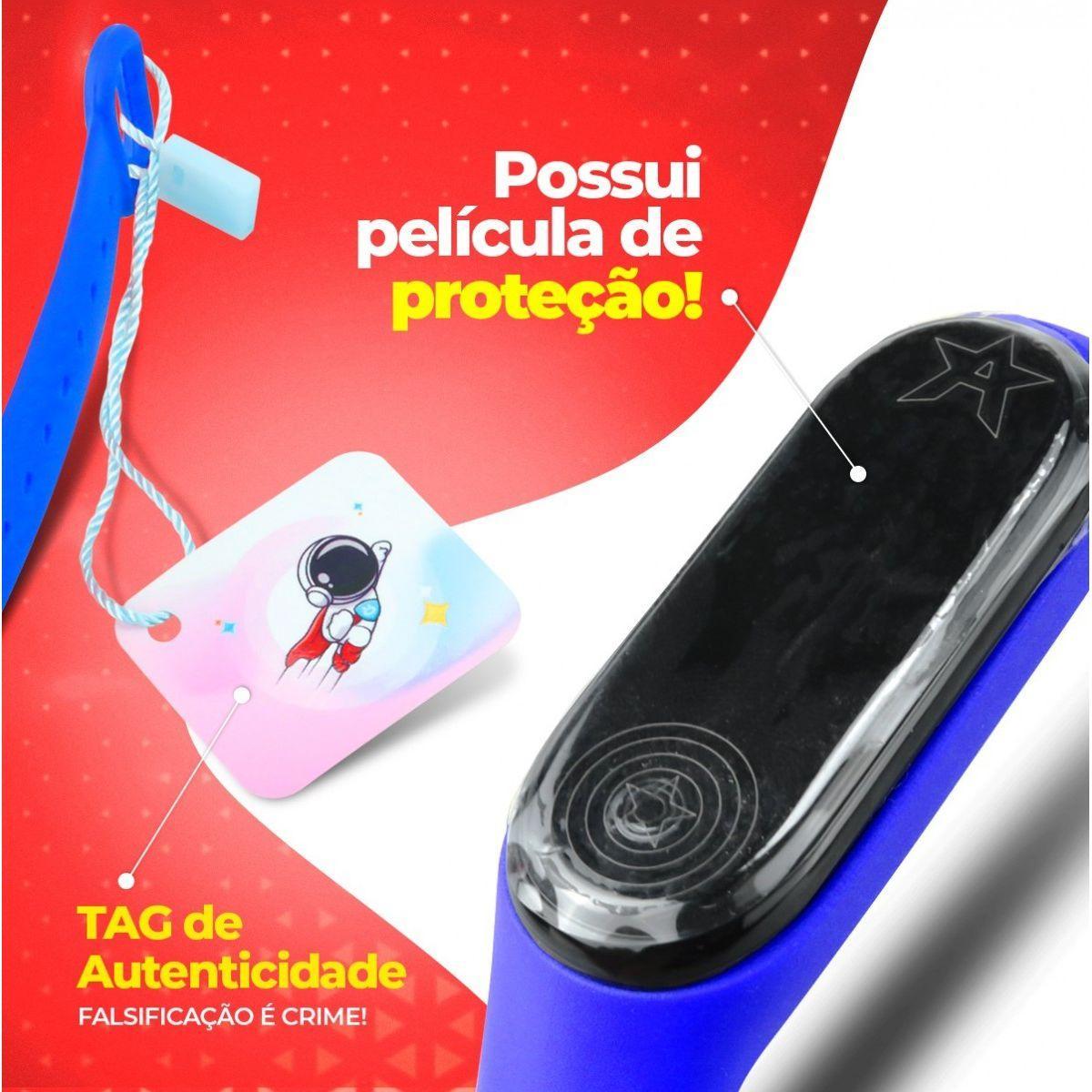 Miniatura Relogio Digital Prova Dagua Infantil + Copo Capitao America