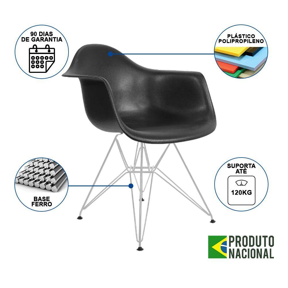Miniatura Escrivaninha Industrial Office Estudo Malta Canela 137X53Cm Com 1 Poltrona Preta Base F Marrom