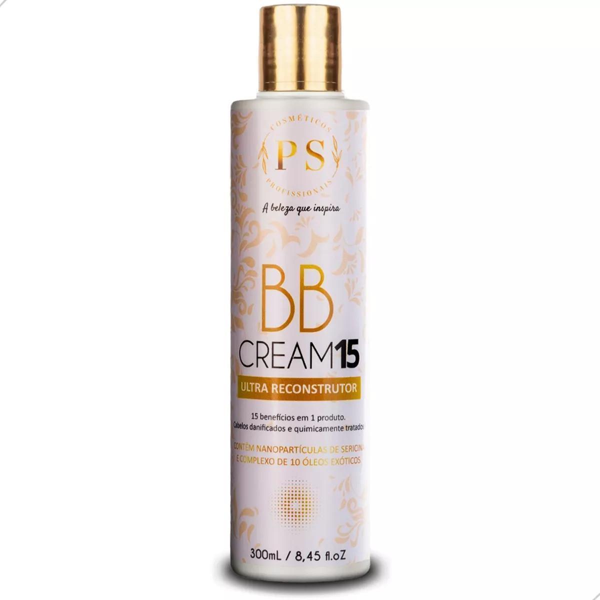 Miniatura Bb Cream 15 Em 1 Elixir Capilar Ps Cosmeticos 300Ml