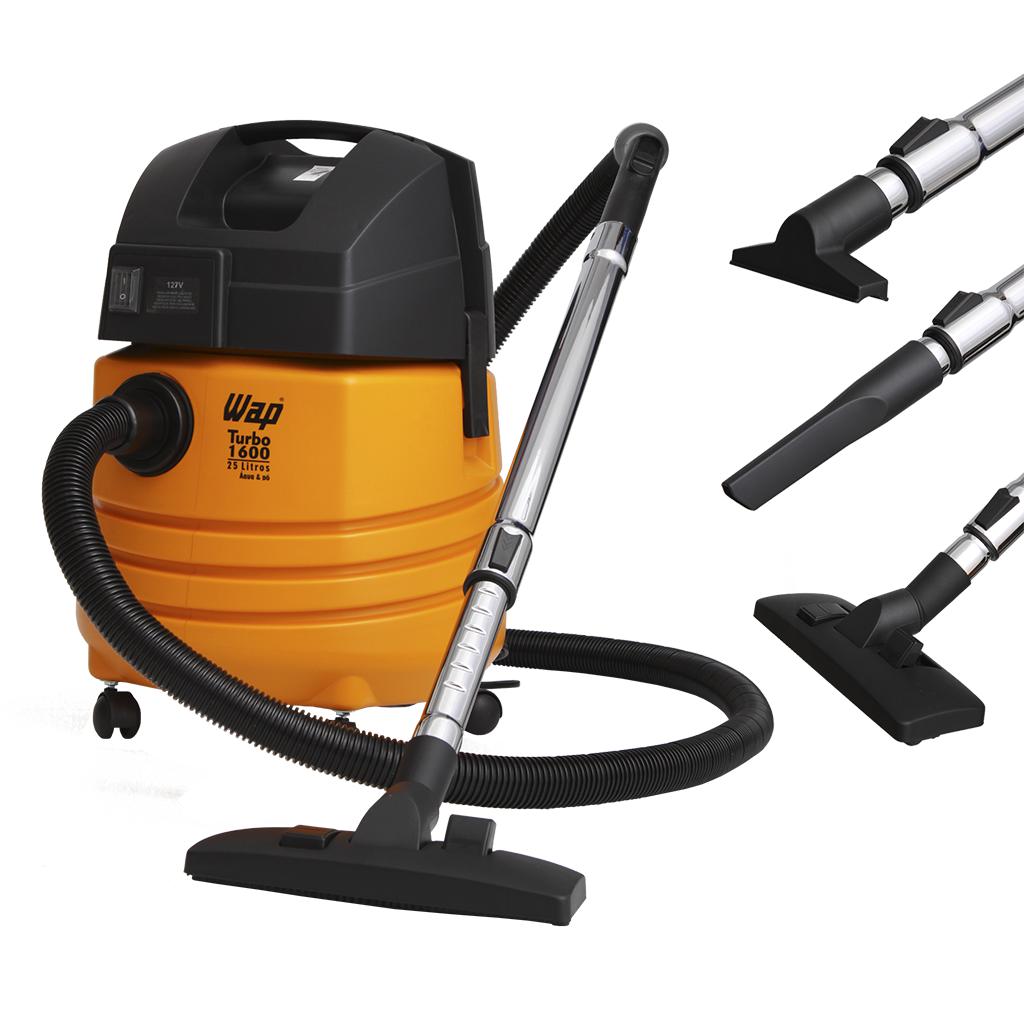 Aspirador de água e pó WAP Turbo 1600W 127V