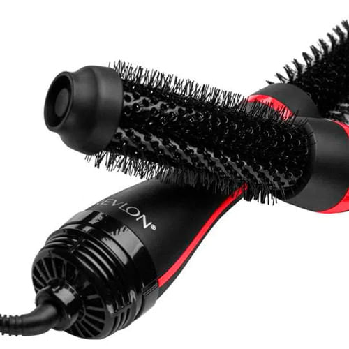 Escova Secadora Alisadora Root Booster Revlon Preto - 110V