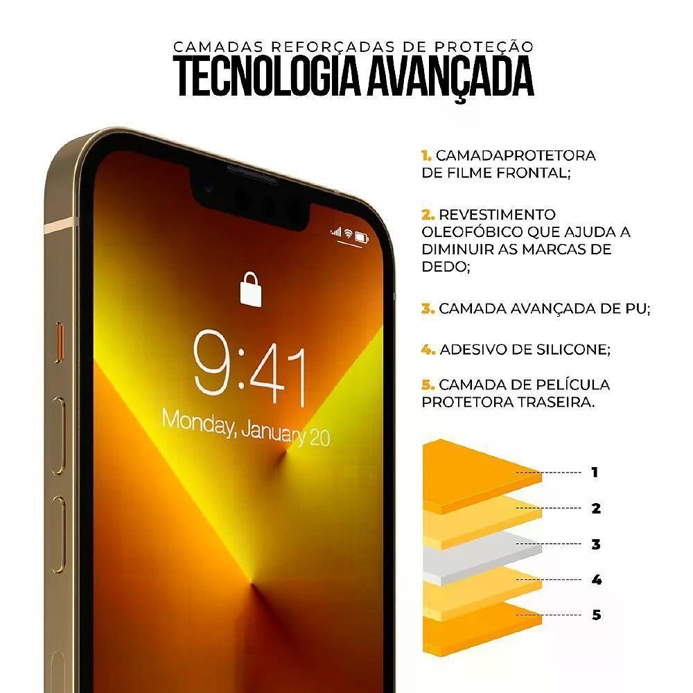 Miniatura Película Para Iphone 7 Plus - Defender Pro - Preta - Gshield