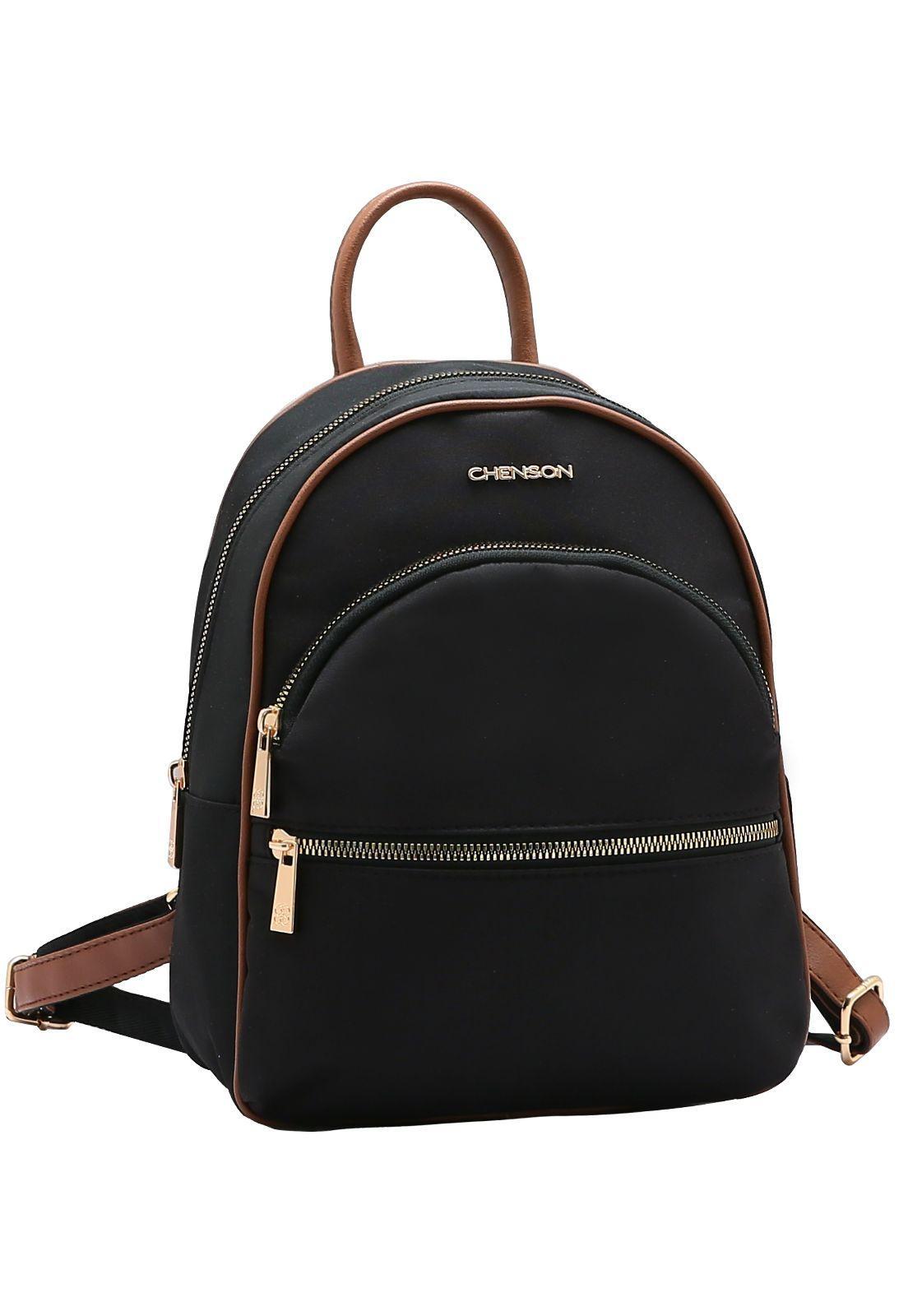 Miniatura Bolsa Mochila Feminina Chenson 8184601 Nylon