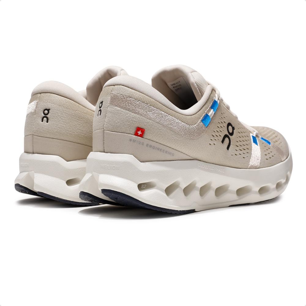 Miniatura Tênis On Running Cloudsurfer 2 Feminino Bege / Azul - 35