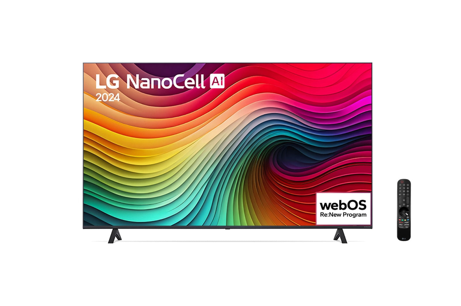 Smart TV LG NanoCell NANO80 4K de 65 polegadas 65NANO80