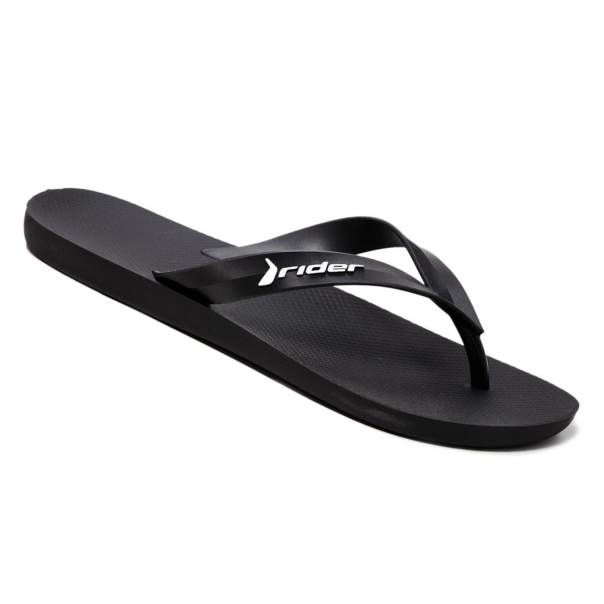 Miniatura Chinelo Rider Light Masculino Preto+Branco - 37/38