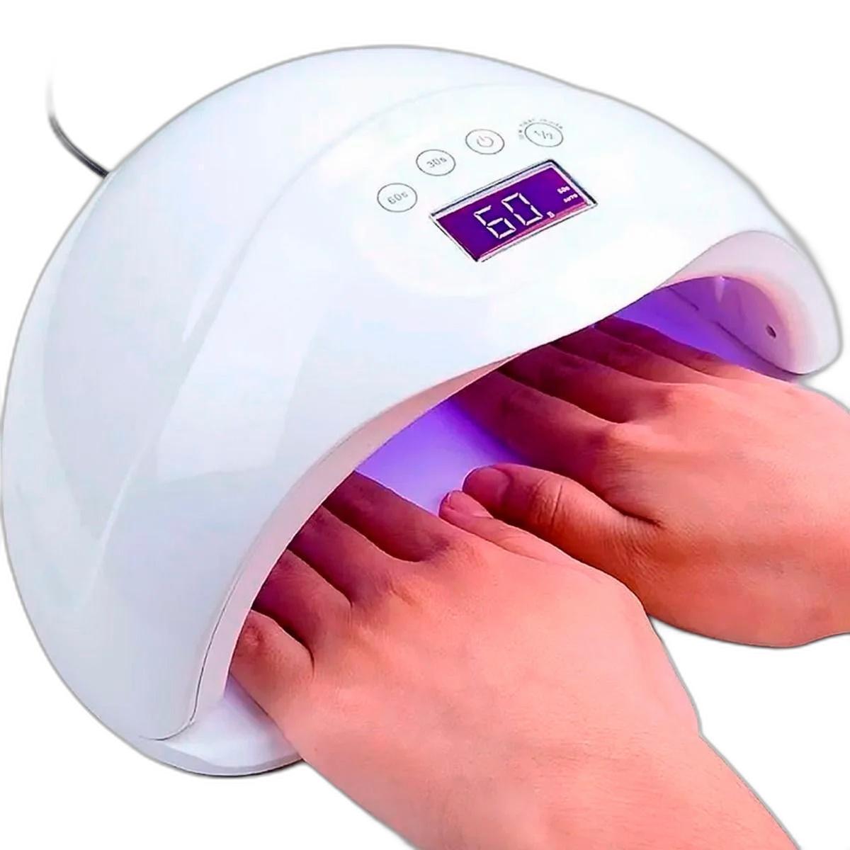 Cabine Uv Led Gel Mini Unhas Cor 110V/220V