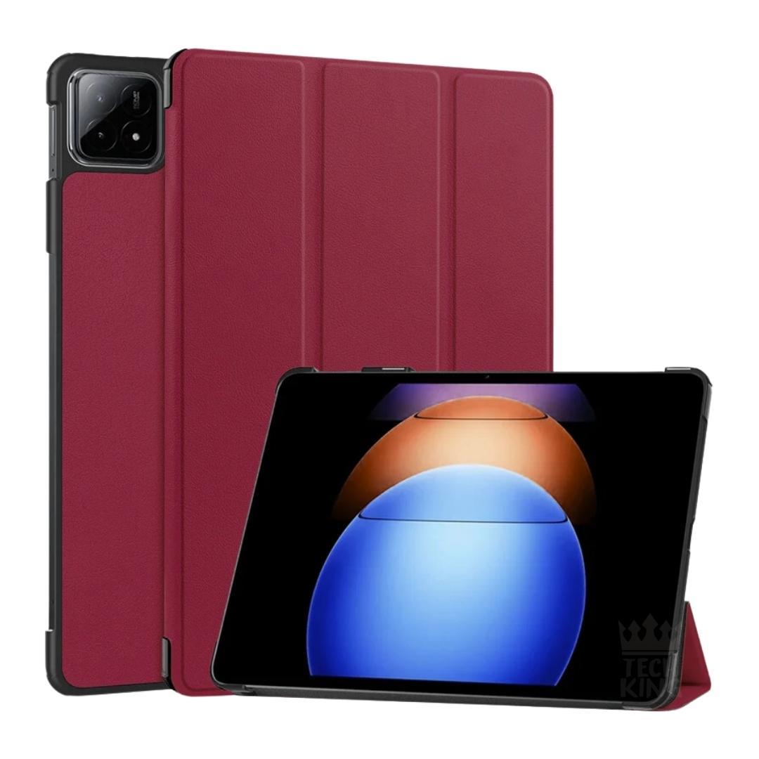 Miniatura Capa De Couro Com Interior De Camurça Para Xiaomi Pad 6S Pro