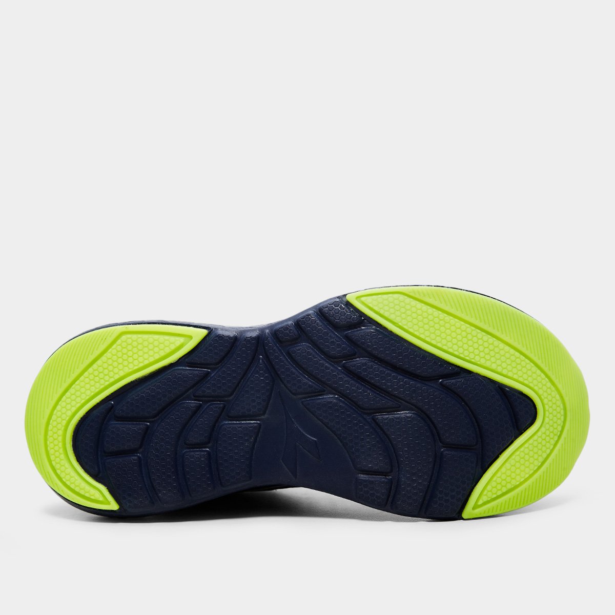 Miniatura Tênis Diadora Magia Marinho+Amarelo - 38