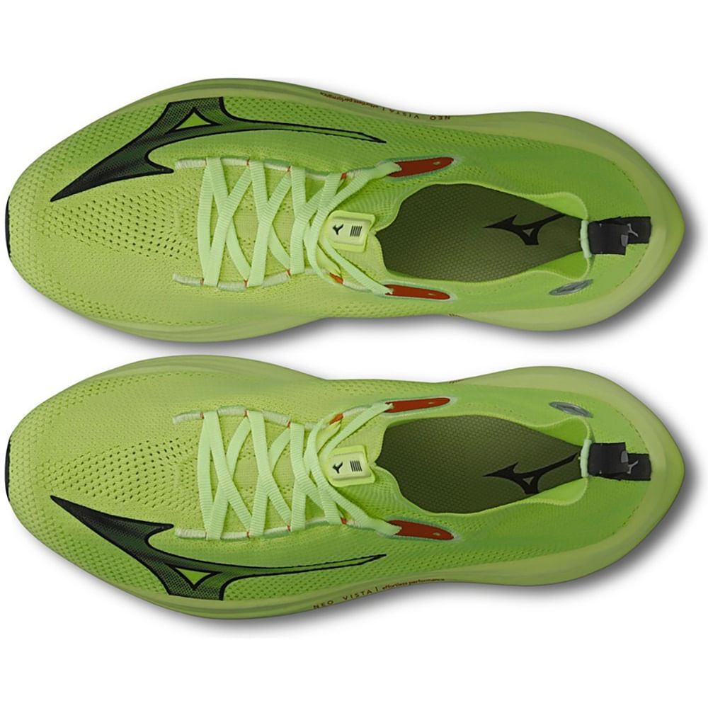 Miniatura Tênis de Corrida Mizuno Neo Vista Verde - 34