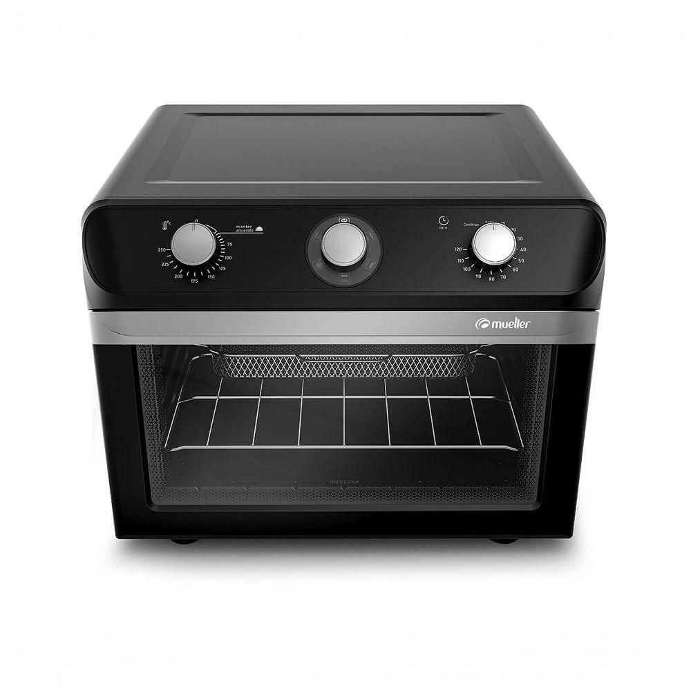 Miniatura Forno Elétrico De Bancada Mueller - 35 Litros - Air Forno Mfb35g Preto 110v