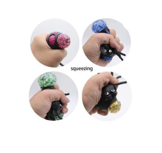 Miniatura Bola Anti Stress Fidget Squishy Aranha Ansiedade Slime