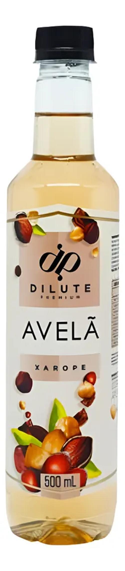 Miniatura Xarope Soda Italiana Dilute: Sabores Frut Avelã