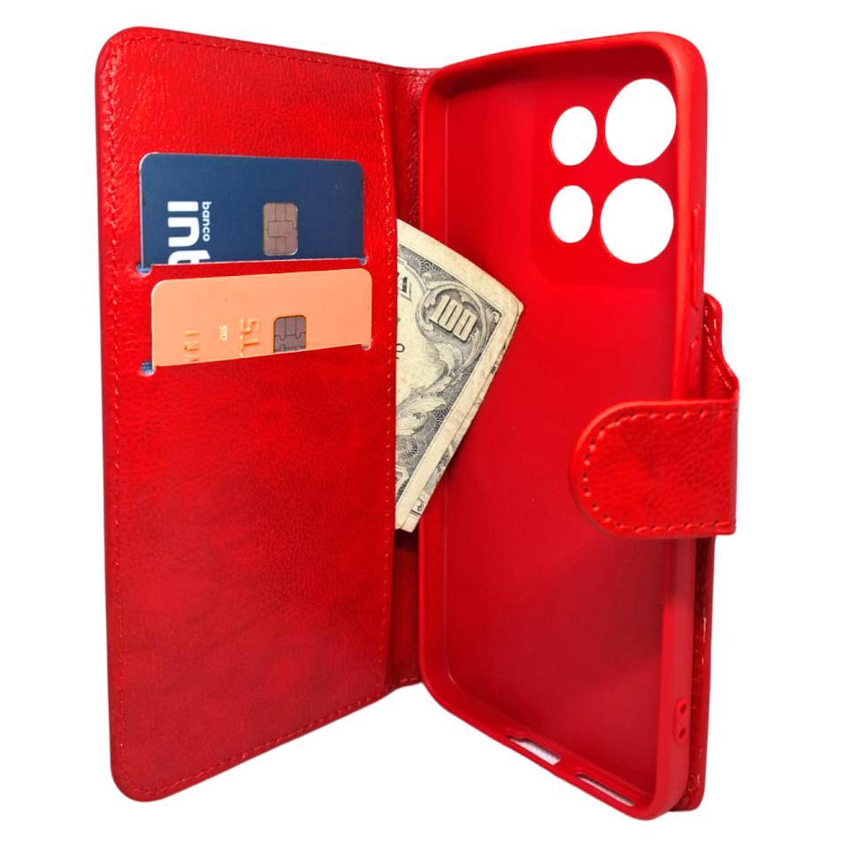 Miniatura Capa Carteira Para Motorola Edge 50 Tela De 6.7 Capinha Case