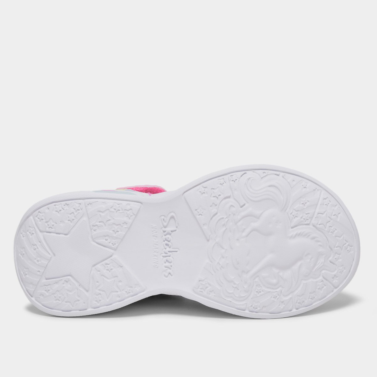 Tênis Infantil Skechers Unicorn Dreams Wis Menina Azul+Rosa - 26