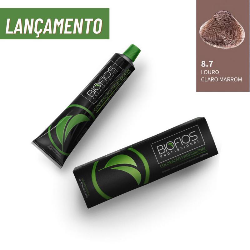 Miniatura Coloração - Tintura Para Cabelo - 8.7 - Louro Claro Marrom