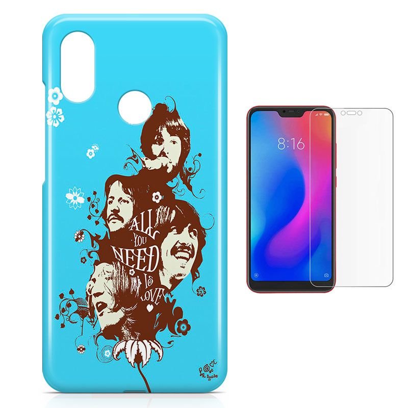 Miniatura Kit Capa Xiaomi Mi A2 Lite Beatles E Pelicula