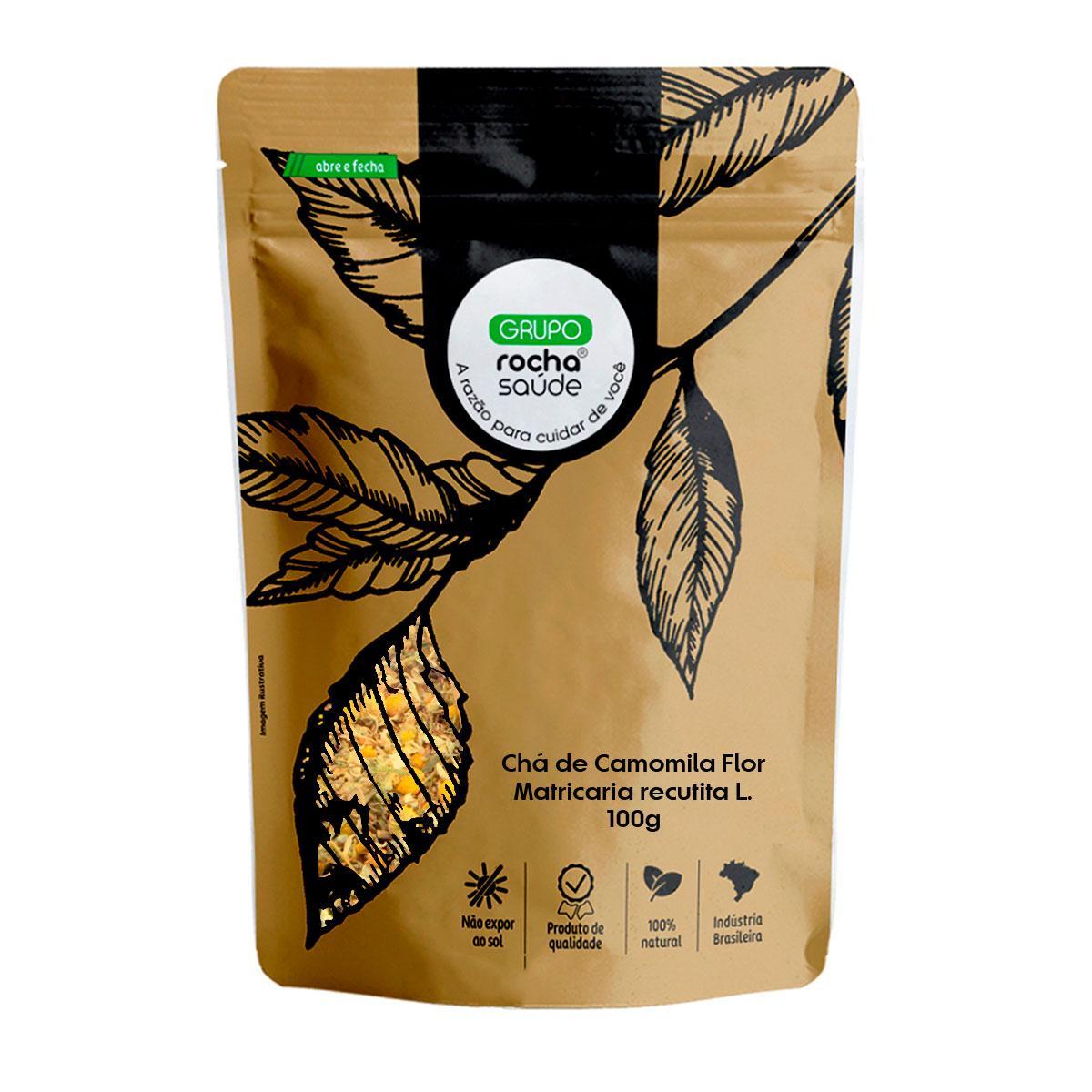 Miniatura Chá De Camomila Flor - Matricaria Recutita L. - 100G