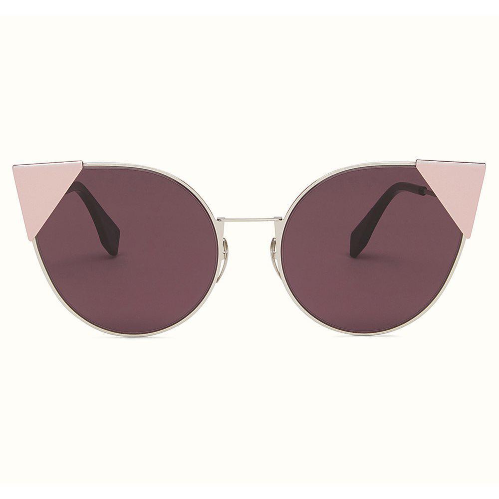 Miniatura Óculos Fendi Lei Ff0190/S 010 0M 57 Rosaprateado/Lilás