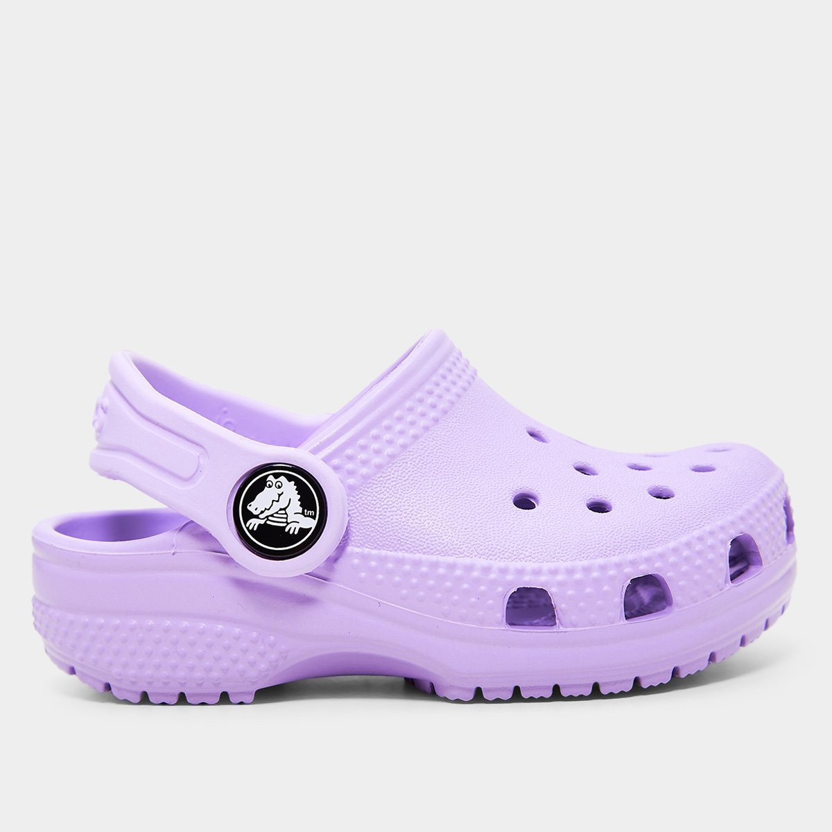 Miniatura Crocs Infantil Classic Clog T Menina Lilás - 22