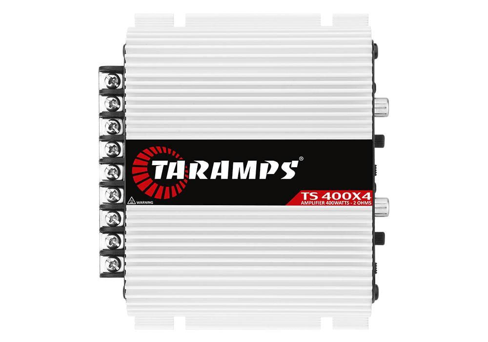 Miniatura Amplificador Modulo Taramps Ts400X4 400W Rca E Entrada A Fio