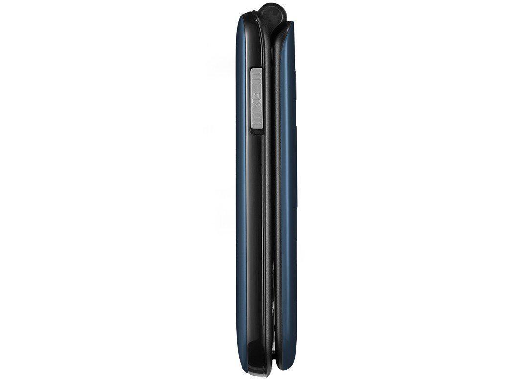 Miniatura Celular Vita Flip Botão Sos Bluetooth Multilaser Azul